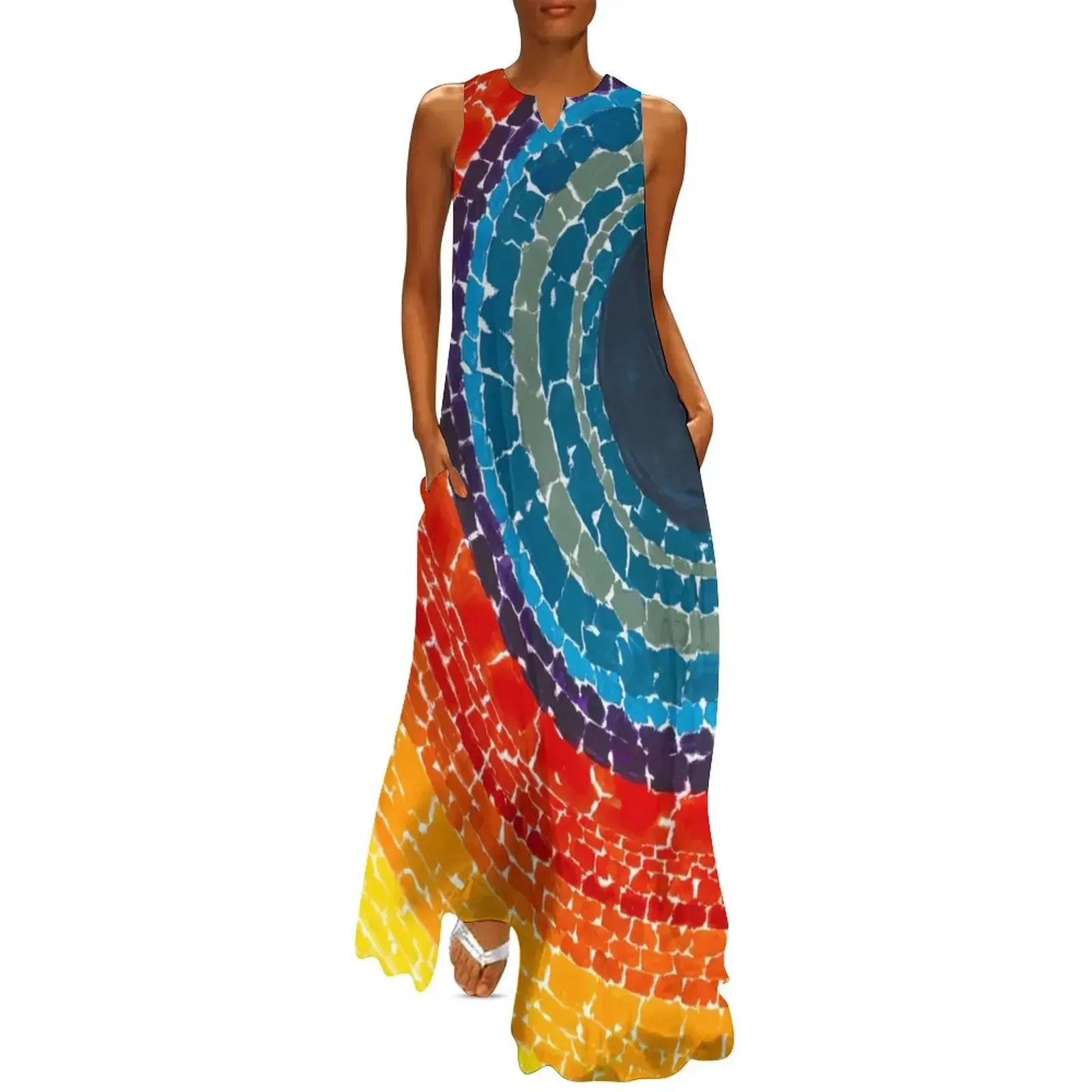 

almas the eclipse Long Dress summer dress womens 2025 Bridesmaid dress woman wedding guest 2025 loose summer