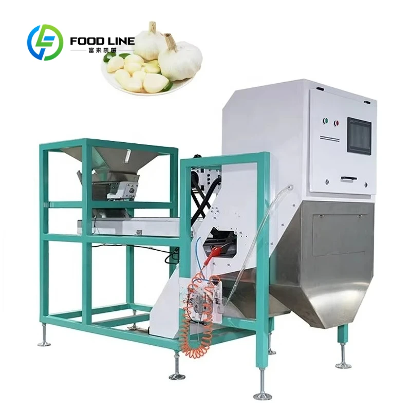 Customized High Quality Automatic Pistachio Color Sorter/Pepper Color Sorting Machine/Garlic Peeling Sorting Machine