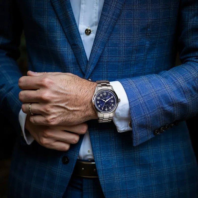 TIME TOKEN Mens Luxury Automatic Mechanical Watch Water Resistant 50m with Luminous Hands Sapphire Glass 316 Stainless Steel