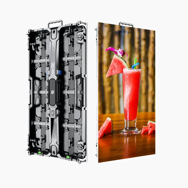 屋外用P3.91 P2.97 LEDスクリーン、高解像度LEDディスプレイで簡単に分解可能