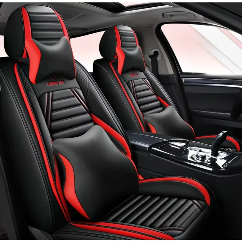 

For 9D Car Interior Accessories 2022 Universal Size Car Seat Covers Full Set Luxury Kit