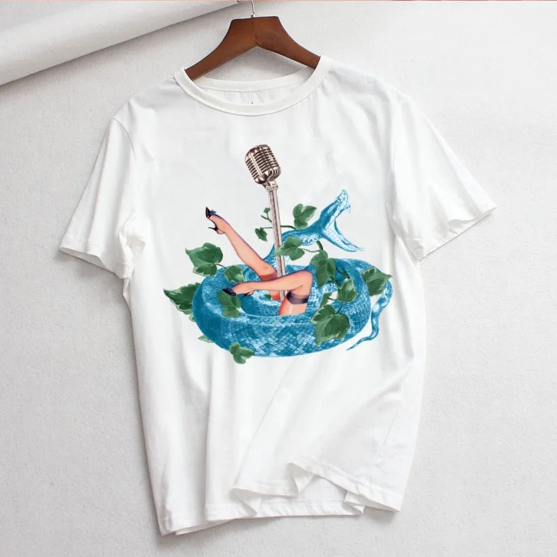 

Lana Del Rey Cherry Y2k Ldr Summer Fashion Shirt Graphic T Shirt Women Tops Base O-neck Tees Funny Girls Tshirt Short Sleeves