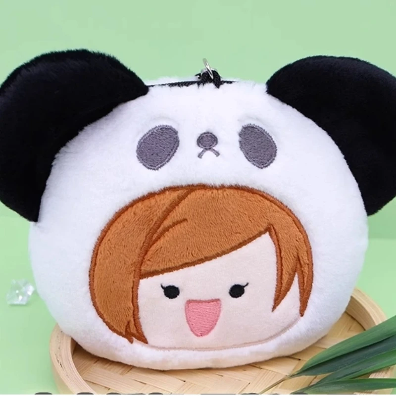 Caliente genuino en Stock Nullset Jujutsu Kaisen Panda Anime coleccionable monedero llavero ornamento colgante lindo juguete de regalo de cumpleaños