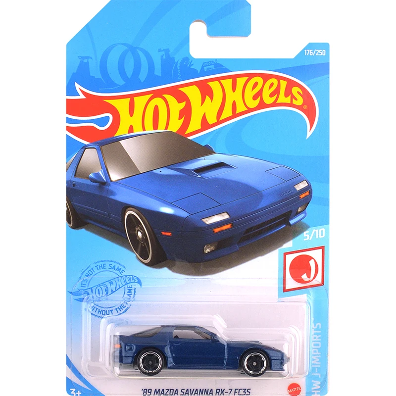 ホットウィール 1:64 マツダ RX-7 合金 クラシックスポーツカー モデル ダイキャスト メタル トラック レーシングカー 車両 モデル シミュレーション キッズ おもちゃ ギフト