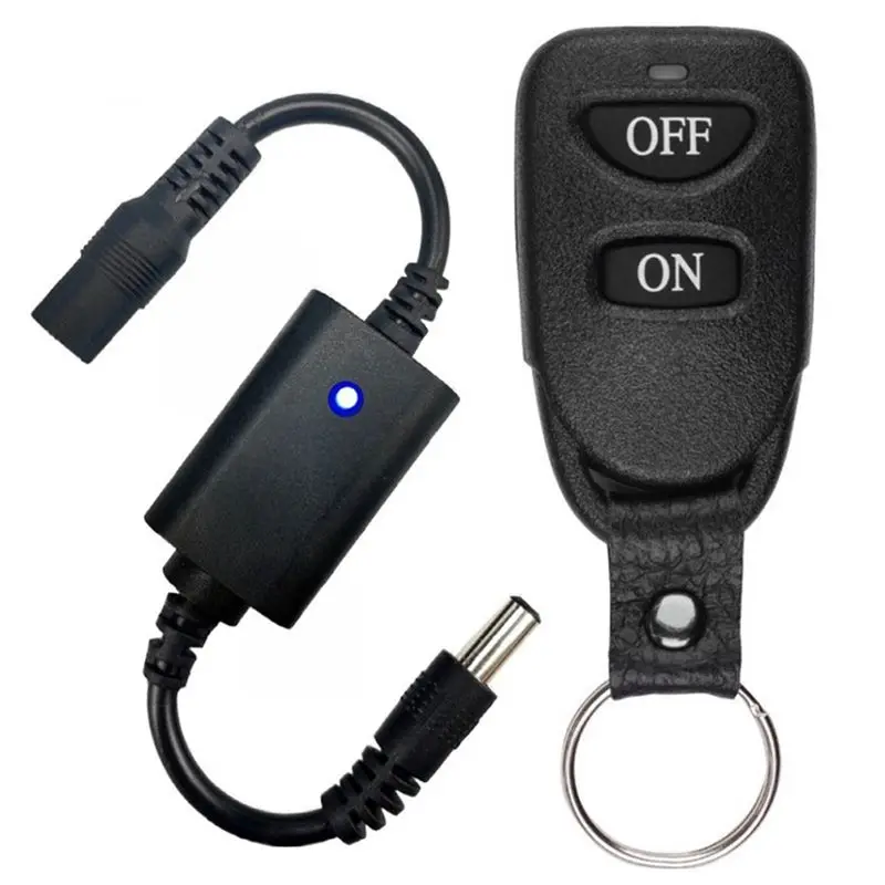 3X 433Mhz DC 3.7V 5V 12V Wireless Rf Remote Control Switch Relay Driver On Off LED Light Strip Remote Switch