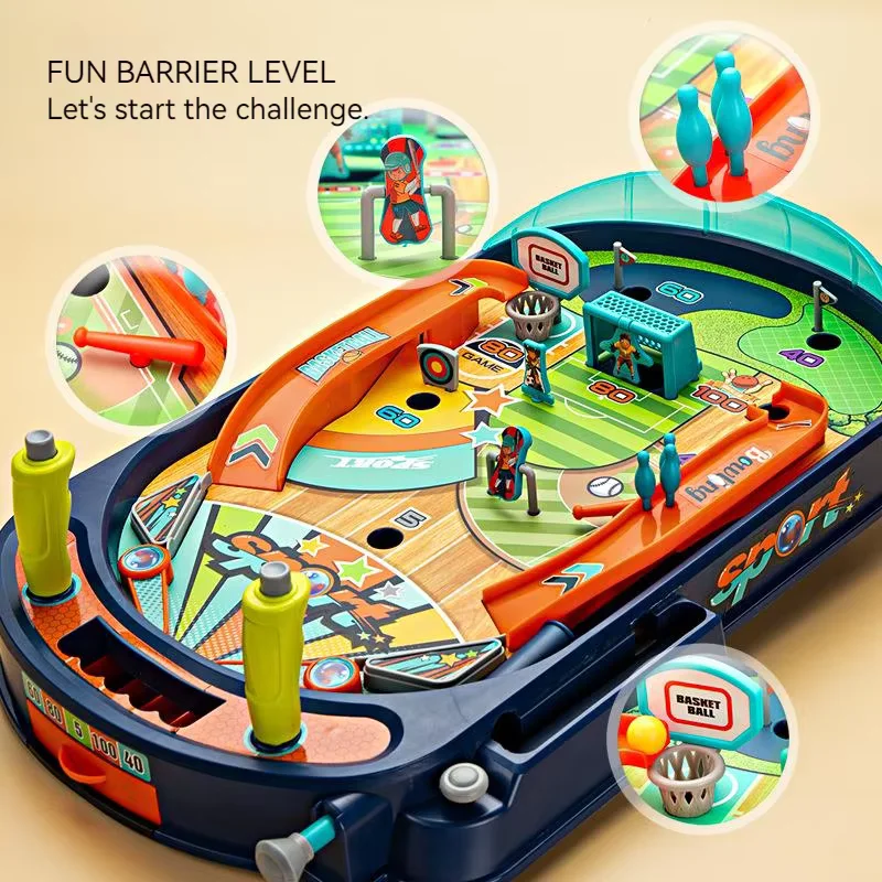 Parent-child Interaction Two-player Battle Concentration Training Finger Sports Desktop Pinball Board Games For Adults Kids