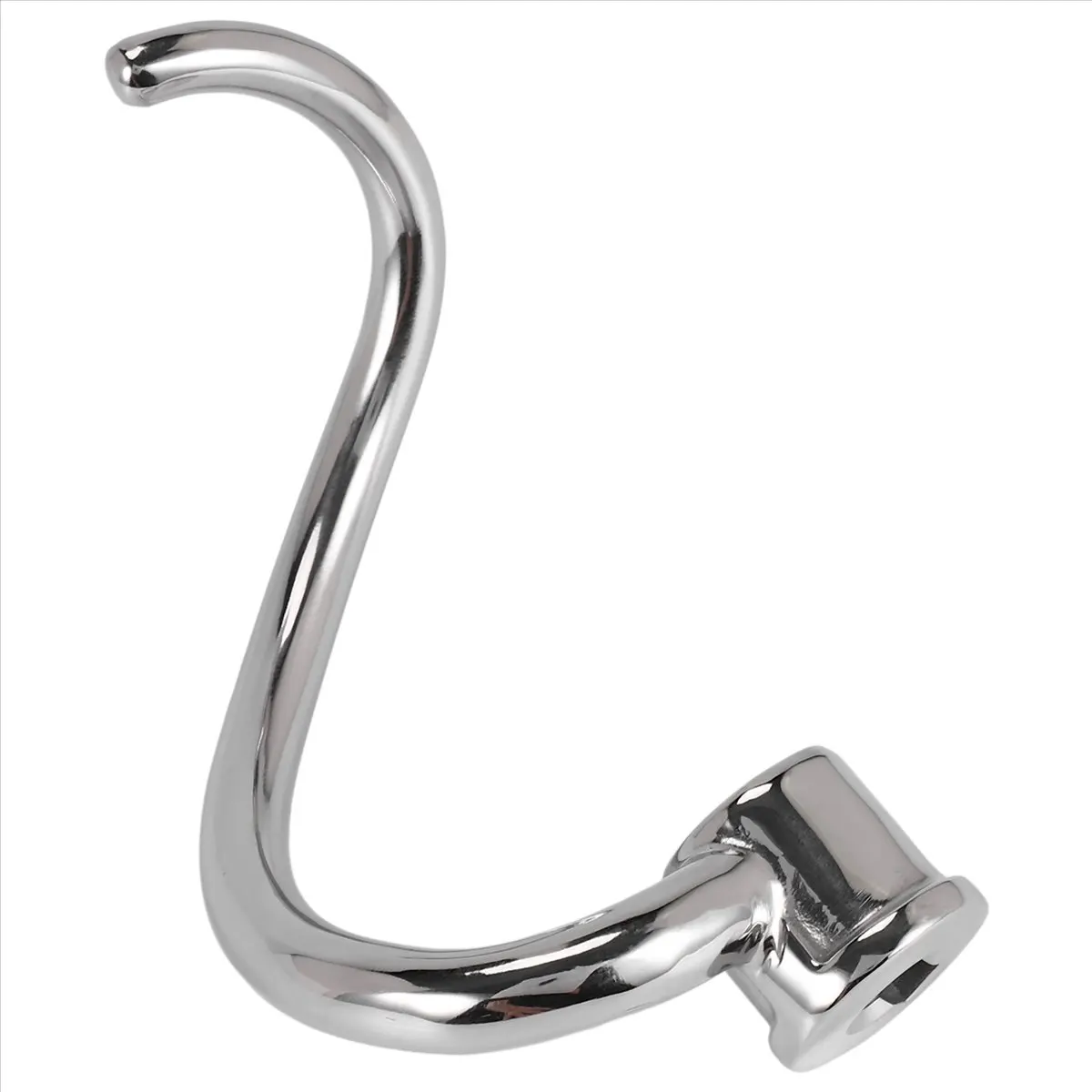 NOCM 7 Quart Dough Hook Replacement for KSM7990 KSM7581 Stand Mixer - Stainless Steel