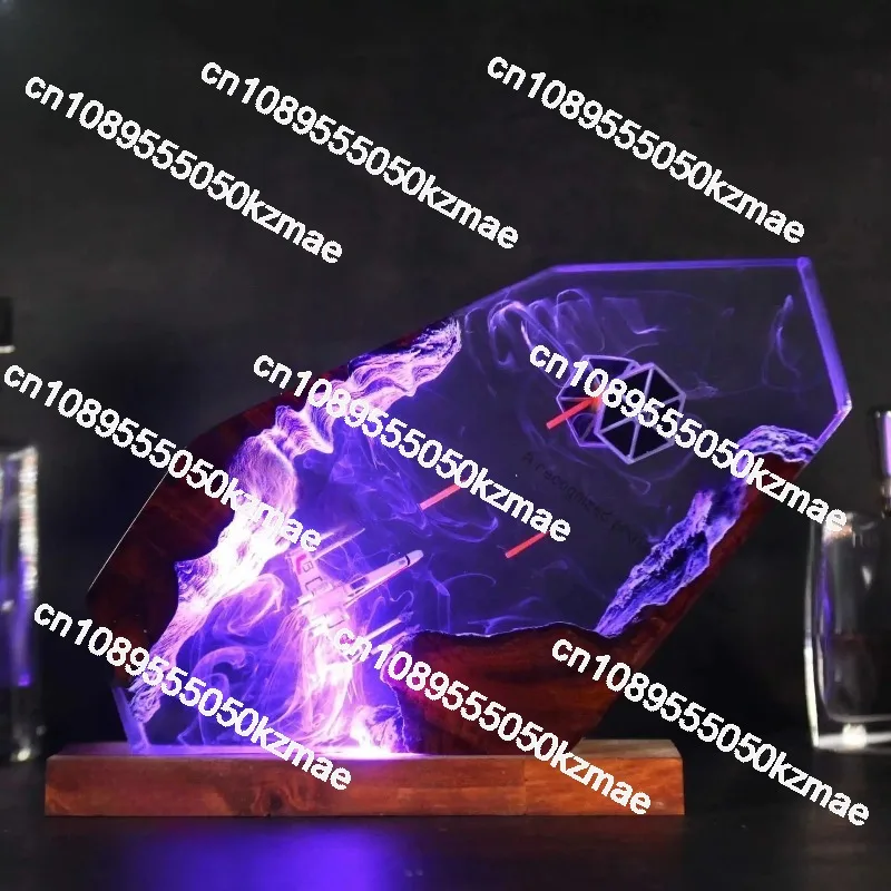 Unique room decoration gift accessories for creative resin lamps, Galaxy series