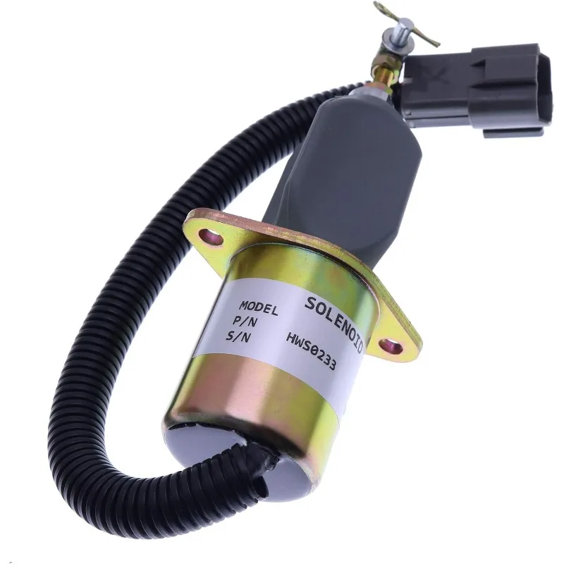 

SA-4673-S For Yanmar Engine 4TNE94 4TNE94L 4TNV98 Fuel Shut Off Solenoid R55-7 R60-5 EC55 ECR88 Fuel Shut Off Solenoid Excavator