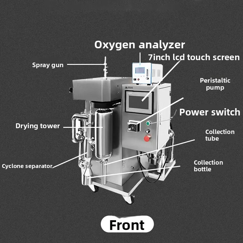 Analytical Cow Technology Laboratory Spray Small Stainless Steel High-Speed Centrifugal Atomization Dryer Equipment