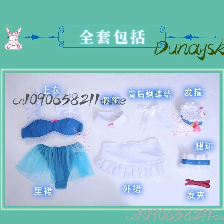 ^RE Rem & Ram ZERO COS Costume - Costumi da bagno Parrucche Halloween Laurea Estate Anime Outfit