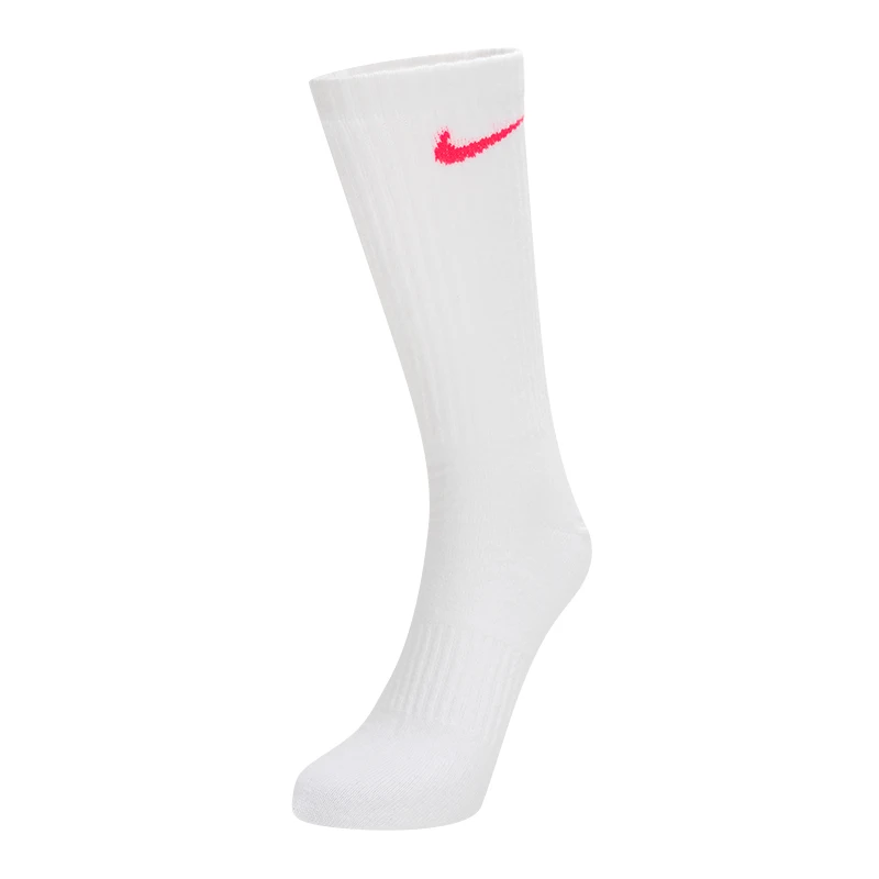 Nike (Nike) Men's and Women's Socks, Breathable, Sweat-Absorbent Sports Socks, Basketball Socks, Fashionable and Versatile Casual Socks (3 Pairs) Sx7676-938 view 2