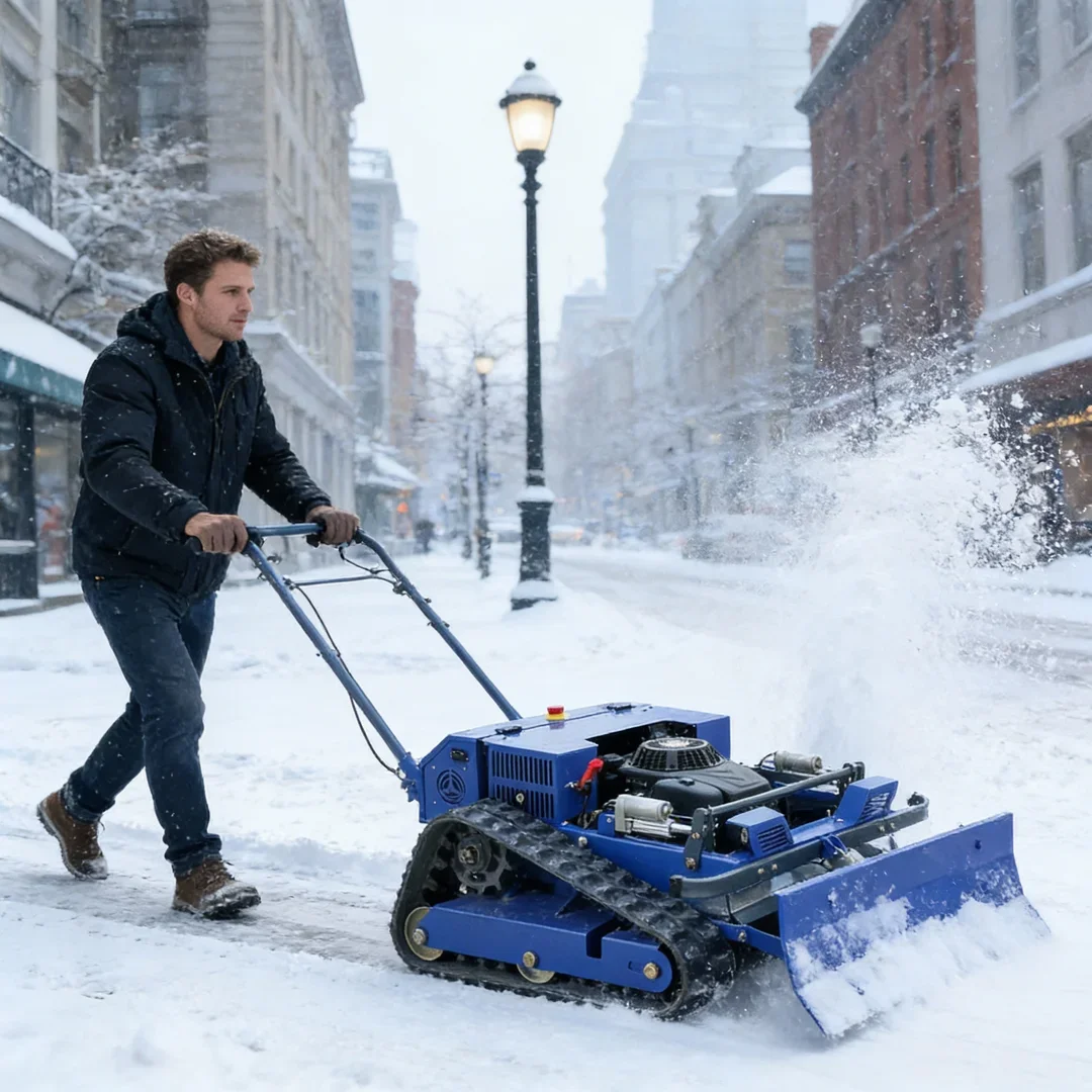 

Customized New Grass Cutting Machine - Remote Control Crawler Lawn Mower Automatic Commercial Tool with Winter Snow Removal