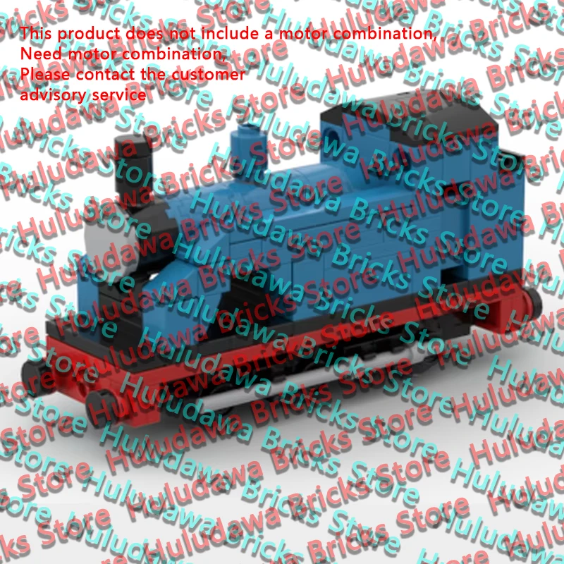 QWERT Popular Anime City Car Model MOC Building Bricks Steam Locomotive Modular Technology Gifts Holiday Assemble Children Toys