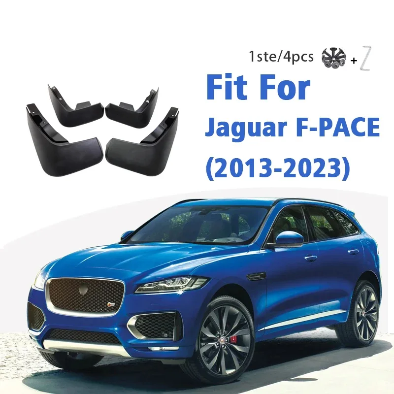 Mudguard For Jaguar F-PACE 2013-2023 FPACE F PACE Front Rear Mudflaps Mudguards Car Accessories Splash Guard Fender Mud Flap