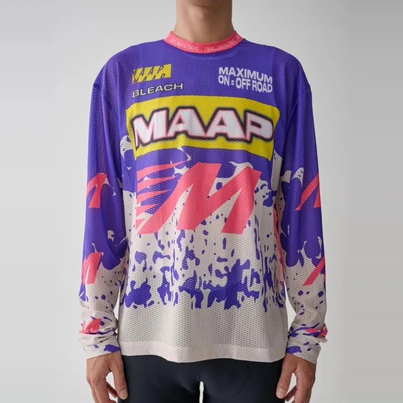 

2025 Motorcycle Riding Clothes Casual Breathable Sweat Absorbing Sportswear Troy Lee Designed Long Sleeved Quick Drying T-shirt