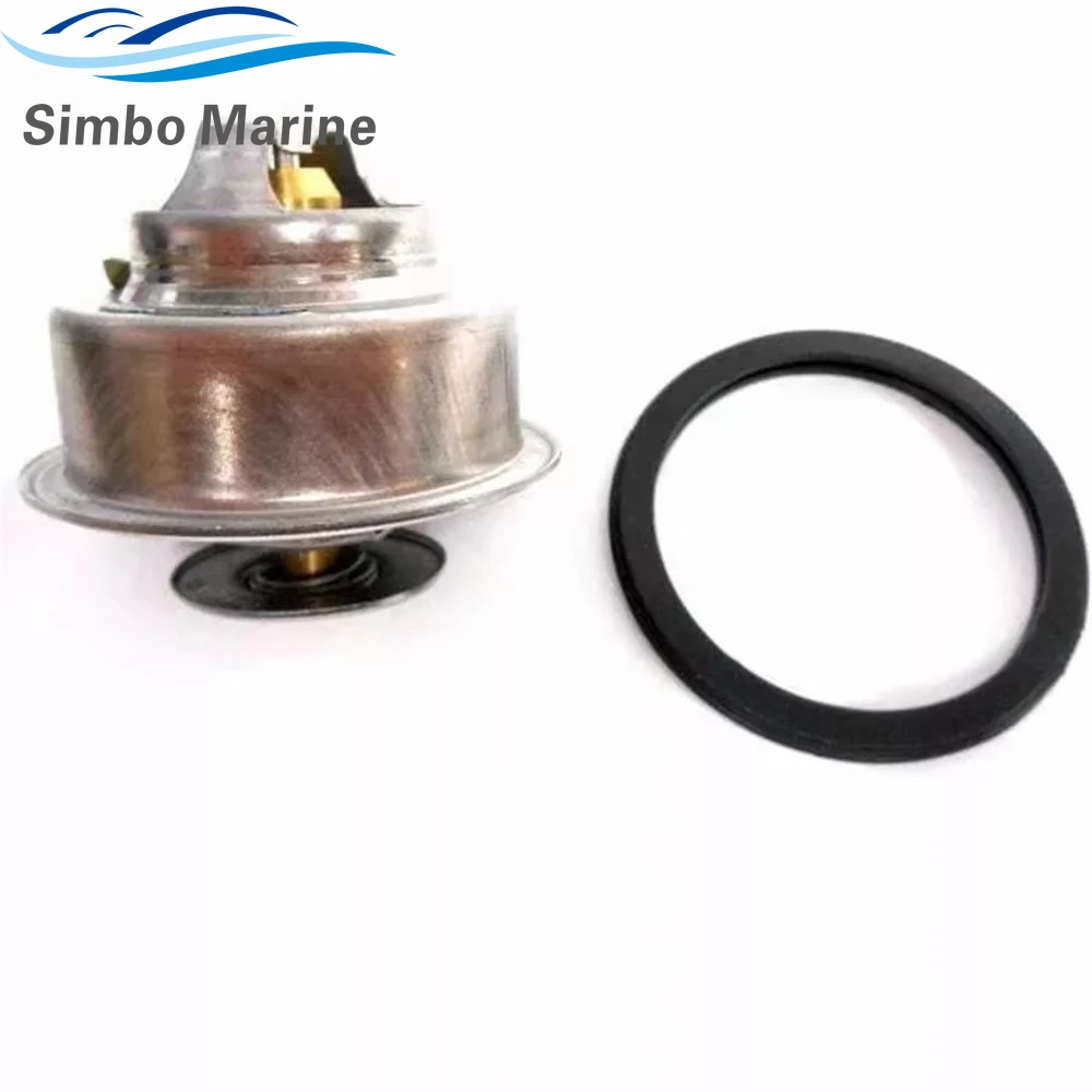 

875580 Для Volvo Penta 180 ° Ф (82 ° C) Комплект термостата AQ120B AQ125A AQ131A AQ140A AQ145A 230A 875580 9-43010 18-3666