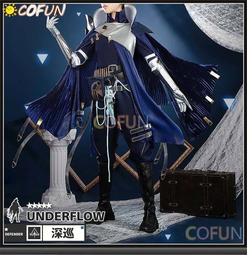 Cofun [personalizado] arknights underflow cosplay traje jogo de halloween terno feminino masculino roupas novo terno anime roupas XS-XXXXL