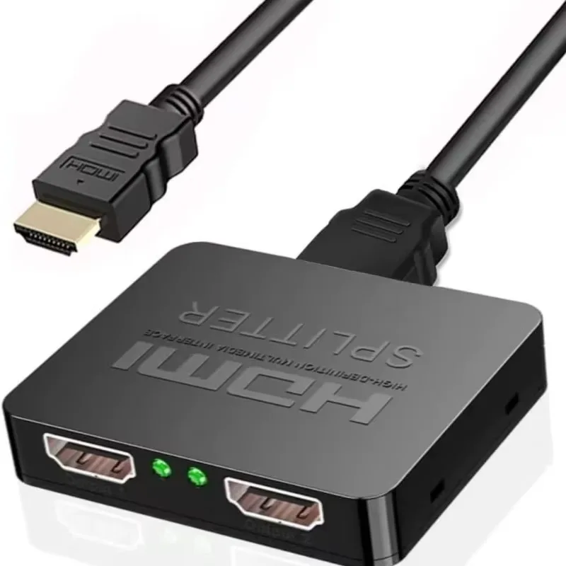 1/2 HDMI Splitter 2k4k One in Four Out HDMI High-definition Video Divider Switcher