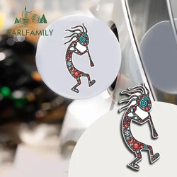 EARLFAMILY 13cm x 6.2cm For Kokopelli Car Accessories Stickers Air Conditioner Decal Scratch-Proof Waterproof Bumper Trunk Decor