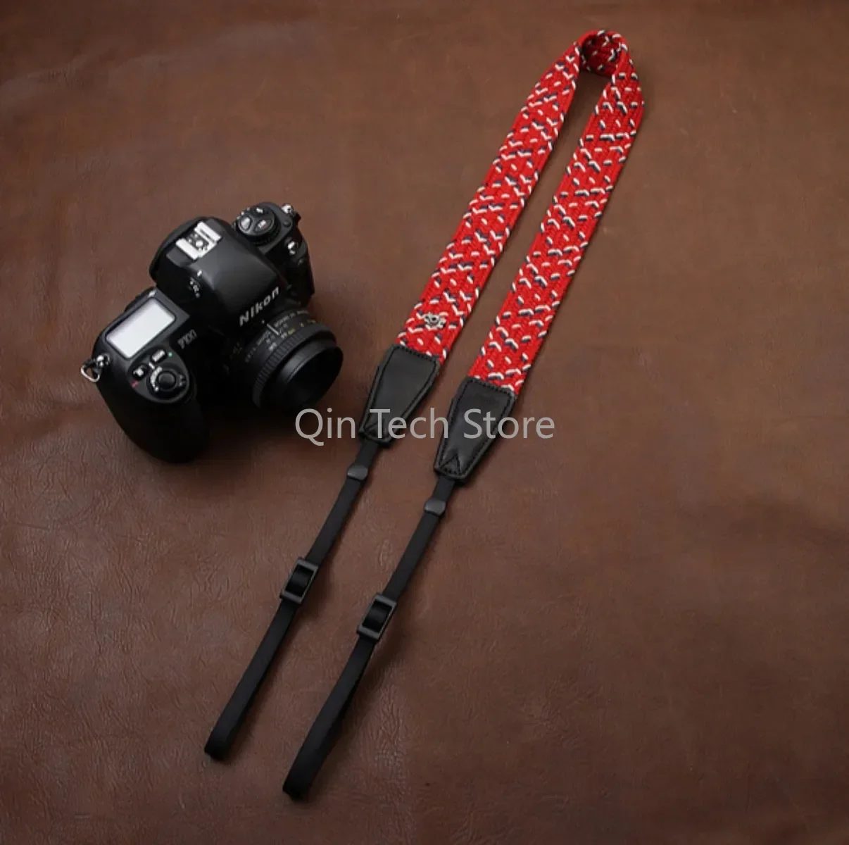 Вязаные разноцветные классические ремни для фотоаппарата, шейные ремни для цифровой зеркальной фотокамеры с микро-одинарным плечом, аксессуары для фотосъемки