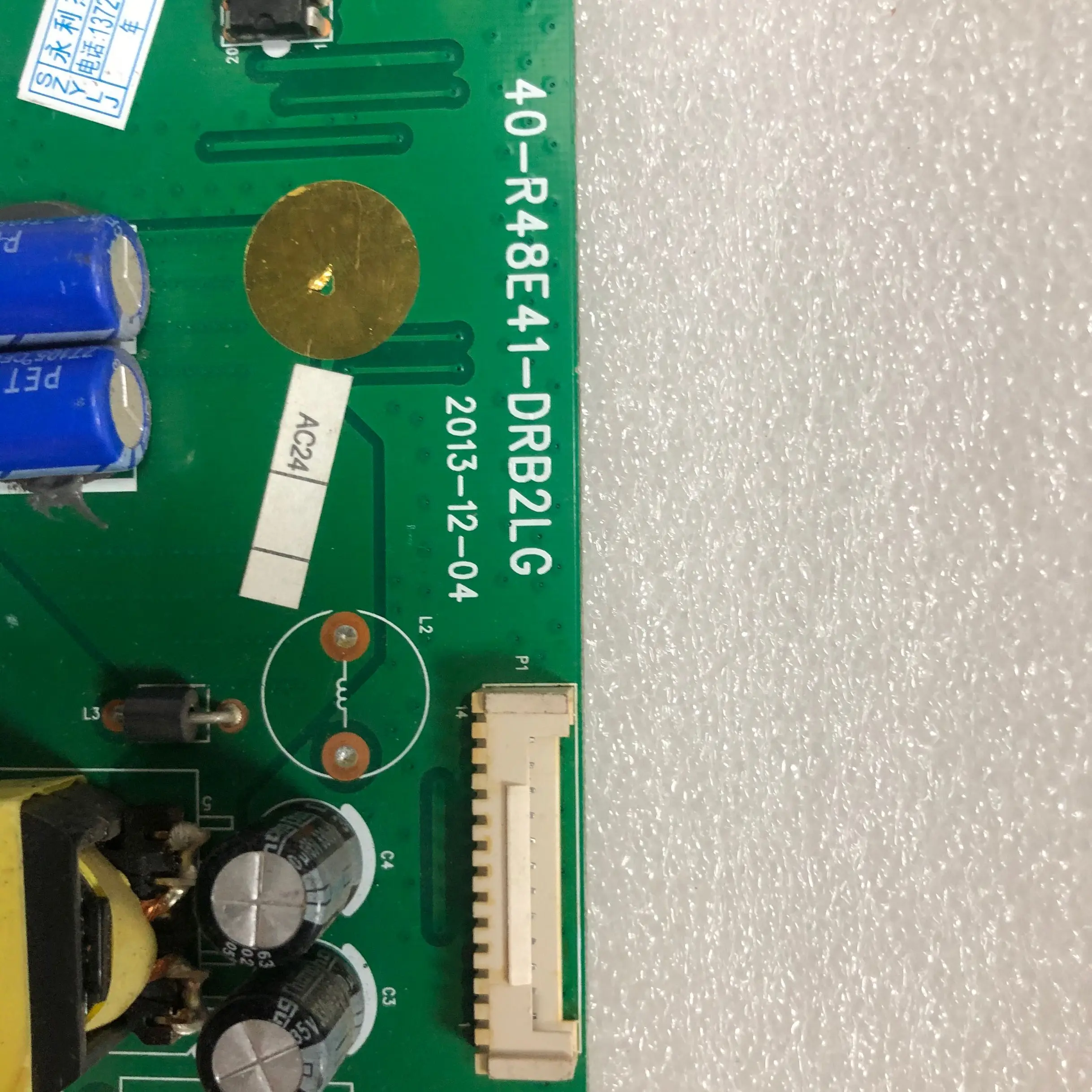 Placa original do poder para LE48D8600, 48K100, ponto 40-R48E41-DRB2LG