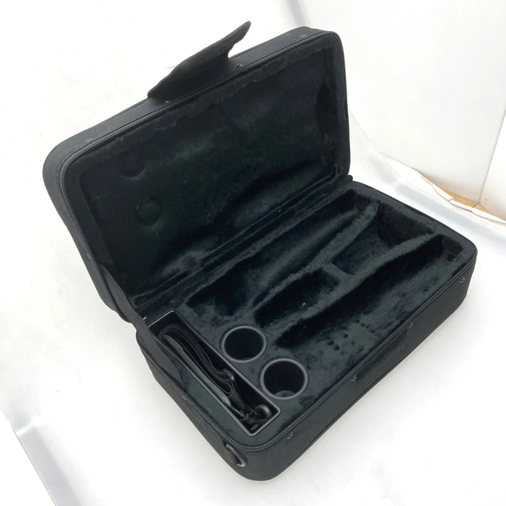 Clarinet Box Case Clarinet Suitcase Backpack With Outer Pocket Adjustable Strap Fall Resistant Clarinet Storage Bag