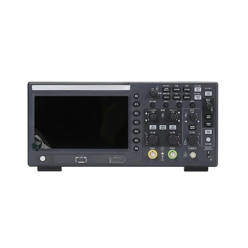 Oscilloscope, bandwidth 100MHz, sampling rate 1GSa/s
