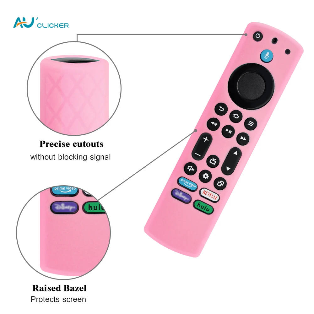 Silicone Remote Case for 2023 Fire TV Stick 4K Max 2nd / Fir TV Omni Series / FireTV 4 Series Remote Control Glow in the Dark