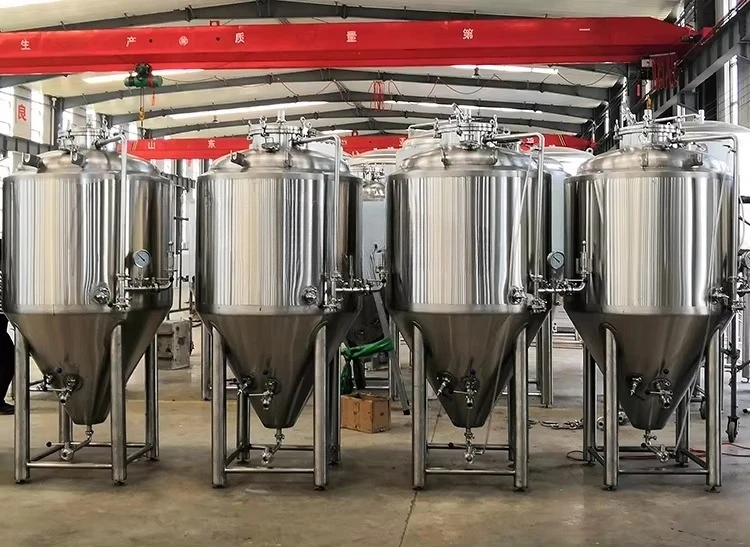 High Quality Jacket Glycol Conical Fermenter Controlled Maturation of Milks, Creams Ice Cream Mix Yoghurts Fresh Cheese