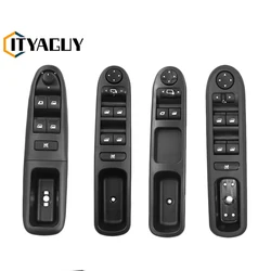 Master Electric Power Window Control Switch For Peugeot 307 207 For Citroen C3 Picasso 2000+ 6554KT 6554QC 6554HA 6554ER 6554CF
