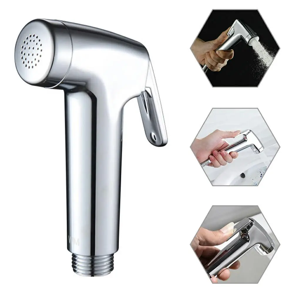 1pc Practical High Quality New Bidet Spray Spray Practical Shattaf Shower 110*66*30mm Bidet Head For Muslim Sanitary  accessor