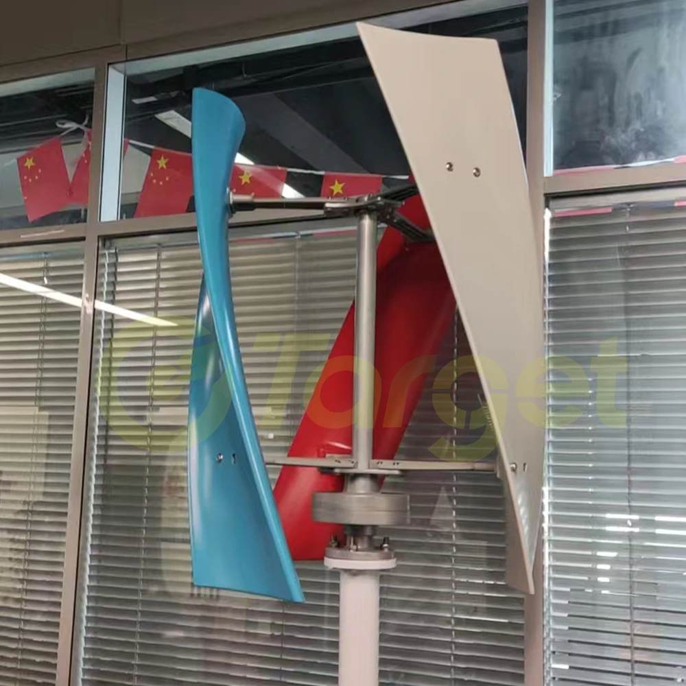 

Wind Turbine Free Energy Power Generator High Efficiency Home Appliance Permanent Magnet Generator 8KW Camping Home Use System