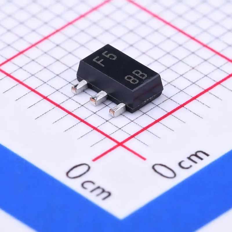 50PCS/LOT UA78L05ACPK marking F5 Linear Voltage Regulator IC Positive Fixed 1 Output 100mA SOT-89-3