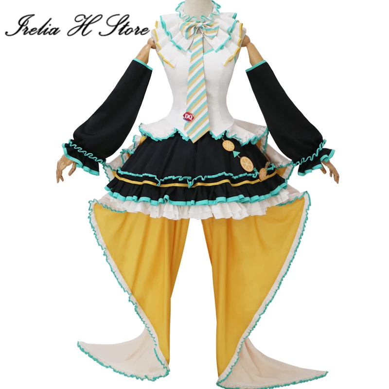 Irelia H Store Evening Party dresses Anime Cosplay Costume ice cream Anime