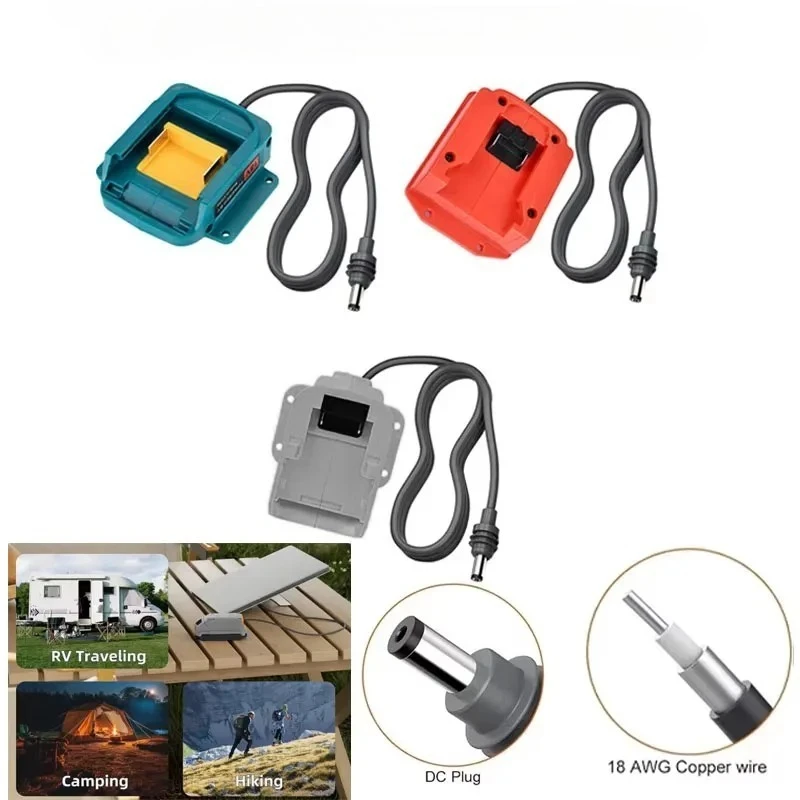 

DC552.1 18V Battery Adapter suitable for Dewalt Makita Milwaukee Power Tools