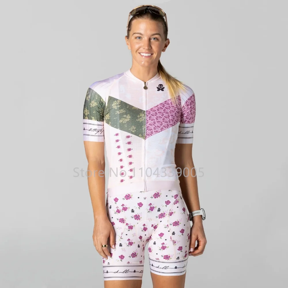

Betty 2026 Summer Lady Short -sleeved Bib Shorts Latest Bicycle Cycling Set Cushion Cushion Maillot Ciclismo Mtb Uci Suit