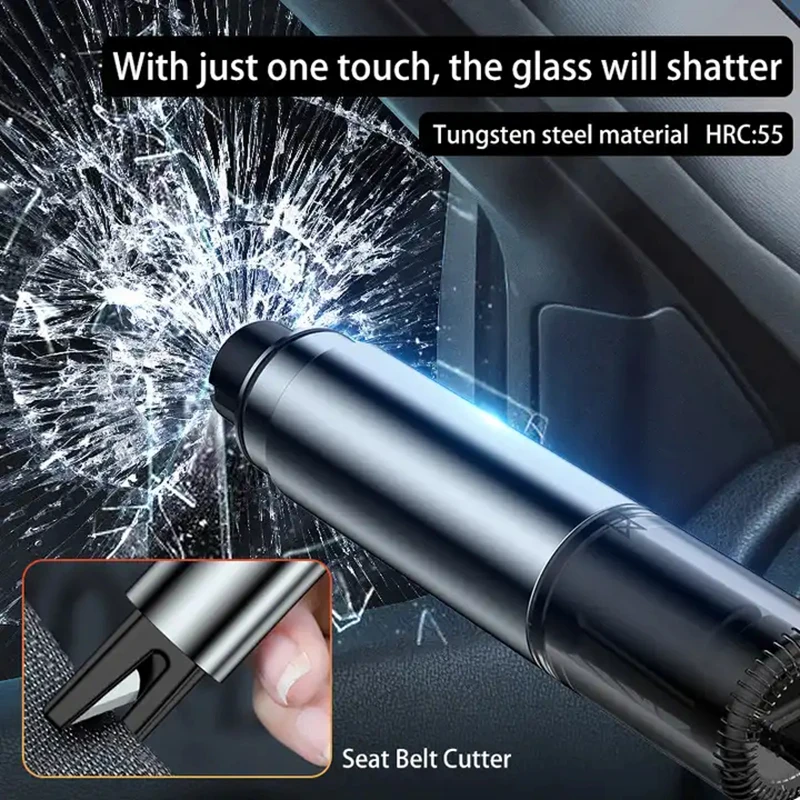 

Автомобильный бутик, мини-молоток безопасности, алюминиевый сплав, оконный артефакт, режущий ремень безопасности, многофункциональный молоток