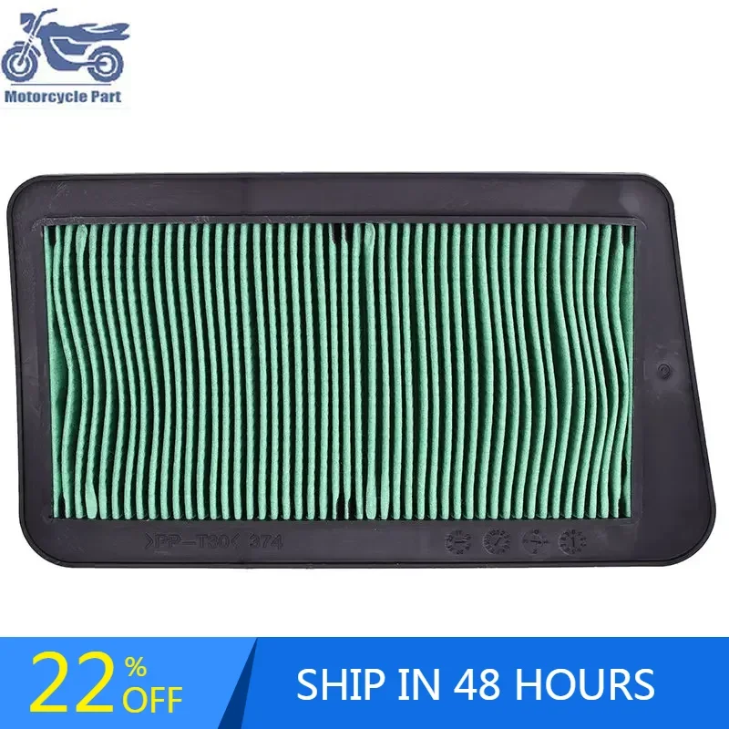 Motorcycle Engine Accessories Refit Parts Moped Scooter Air Filter Cleaner for SUZUKI AN400 AN 400 2017 2018 2019 1378019K00