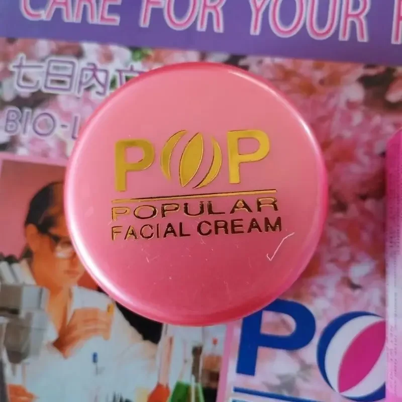 POP Pearl Cream Whitens, Fades Melanin, Improves and Brightens Skin Color, Concealer Lady Cream Face Care 20g