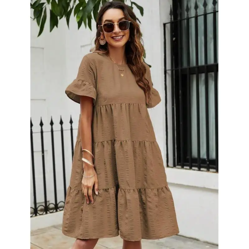 

Женский круглый повседневный спортивный костюм Ne Doll Cross-Border Sle Seven Sve Long Autumn Faionable Ele Classy