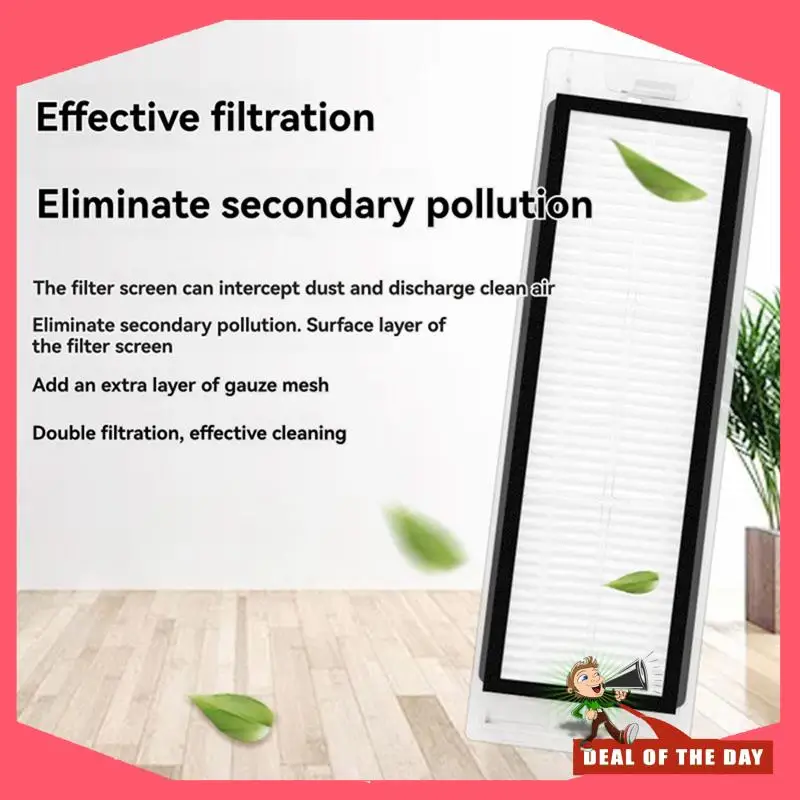 24-Hour Delivery For Xiaomi 1S Roborock S5max T7pro T6 Replacement Kit Robotic Sweeper Accessories Cloth Brush Filter Small Whit