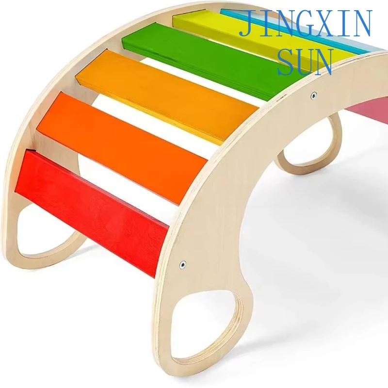  combination arc climbing frame cradle rainbow bridge