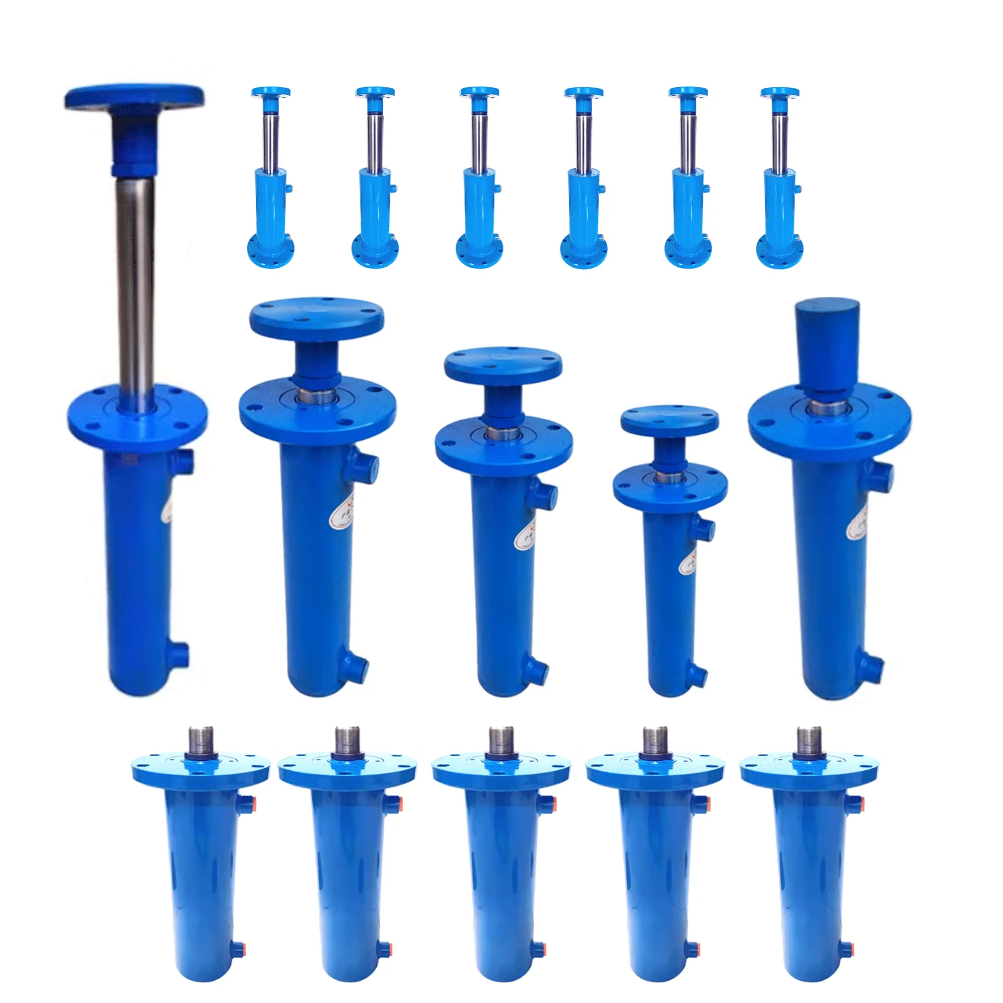 

Customizable Various Hydraulic Cylinders with Flange Cylinder Pressure Including Piston Rod