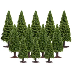 Scale Base Tree Model Decoration Props Plant Outdoor Greenery Landscape Cedar Mini Supplies