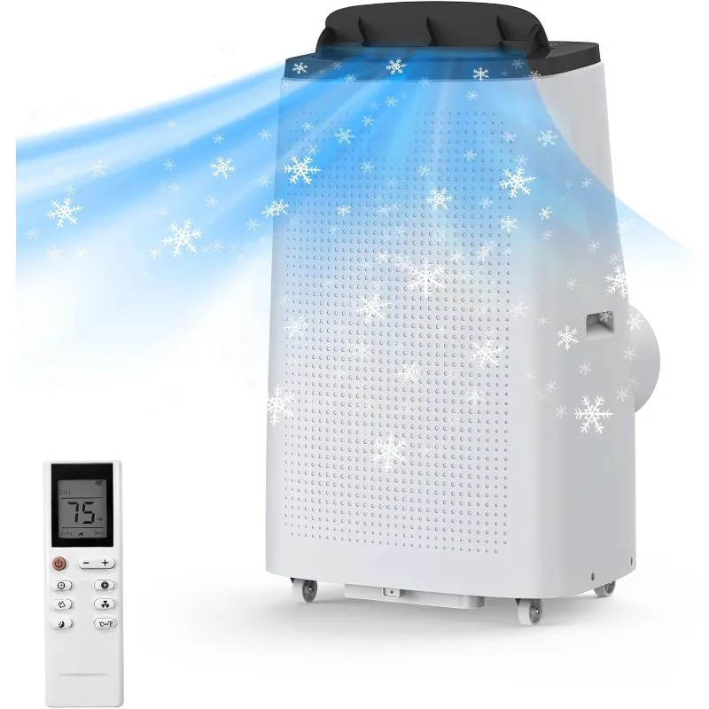 

Remote Control Portable Air Conditioner Dehumidifier and Fan,Sleep Mode,Timer,Portable AC with Window Kits Living Room