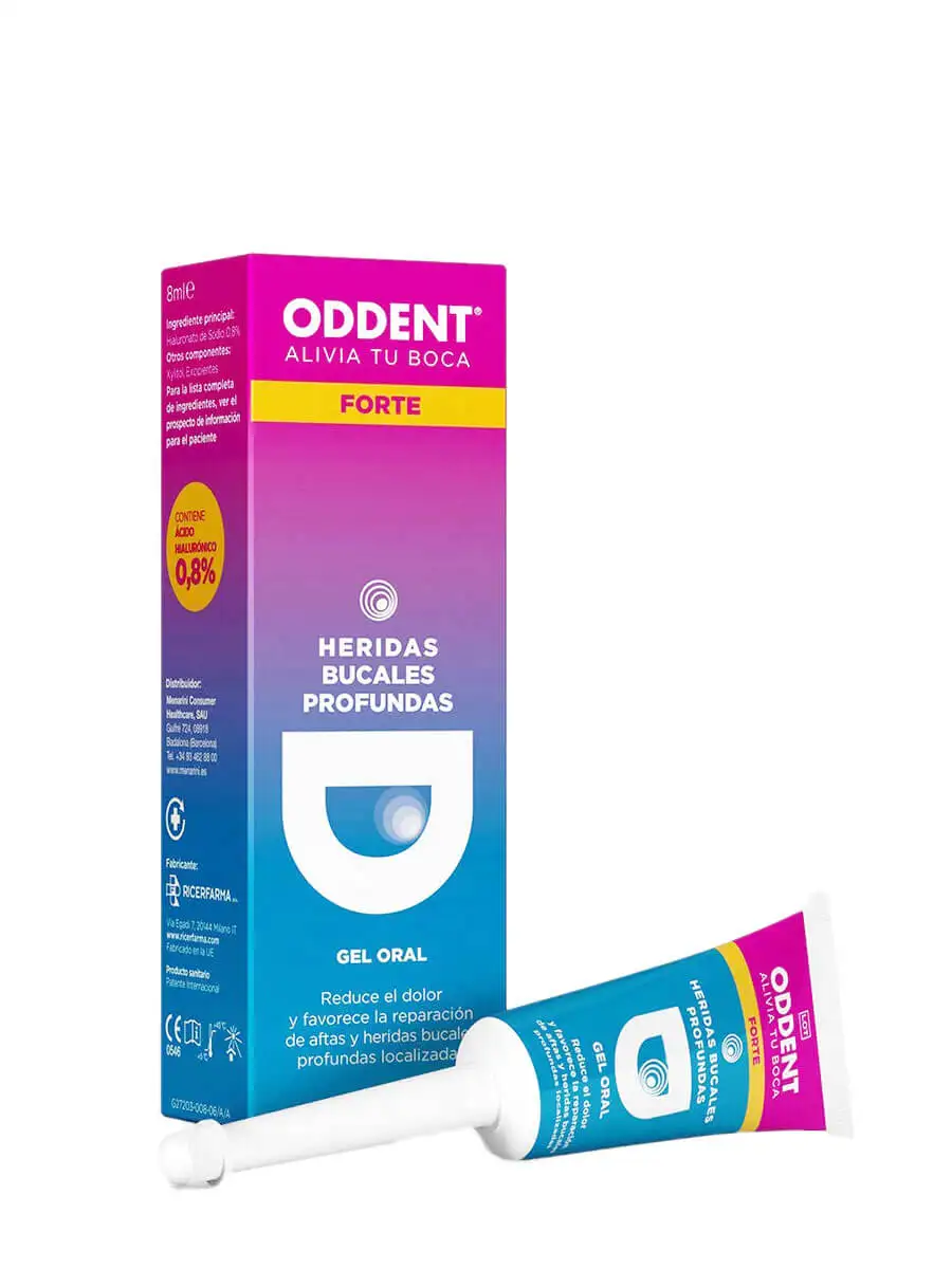 Oddent forte oral gel deep mouth wounds 8ml-oral deep mouth wound Gel reduces pain and promotes healing