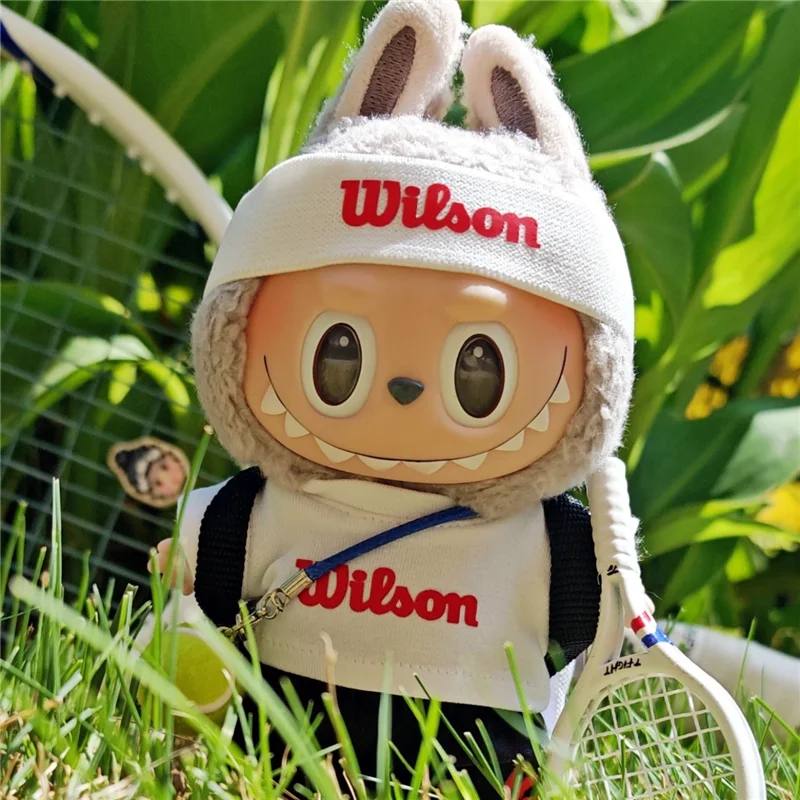 Vêtements de série sport pour poupée Labubu, 15 17cm, Design de luxe, Style mouvement de Tennis, vêtements de Baseball, ensemble de robes, accessoires