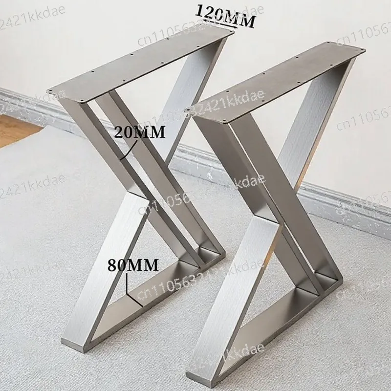 

Bar Counter Dining Parts Modern Furniture Mounting Brackets Stainless Steel Kitchen Island Table Legs Industrial Desk Supports