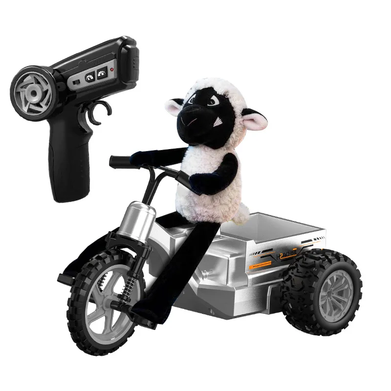 2026 Pferdeförmiges Plüschtier, elektrisches Stunt-Dreirad, ferngesteuertes Motorrad, Geburtstagsgeschenk für Jungen, Frühlingsfest-Geschenk